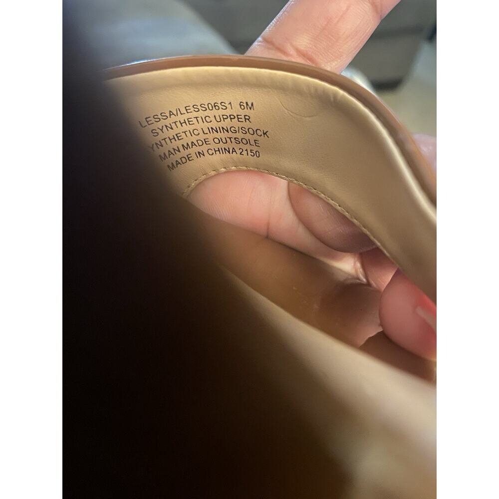 Steve Madden Platform Heels Lessa Women’s Brown Size 6 - Picture 7 of 7